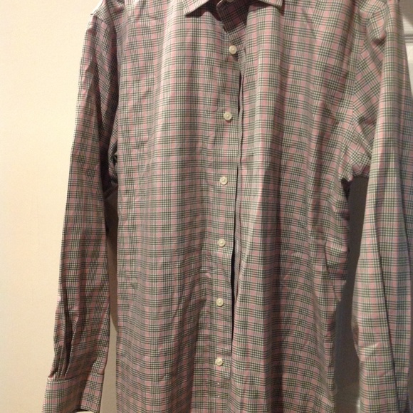 Brooks Brothers Milano Olive Long Sleeve Shirt - Picture 2 of 2
